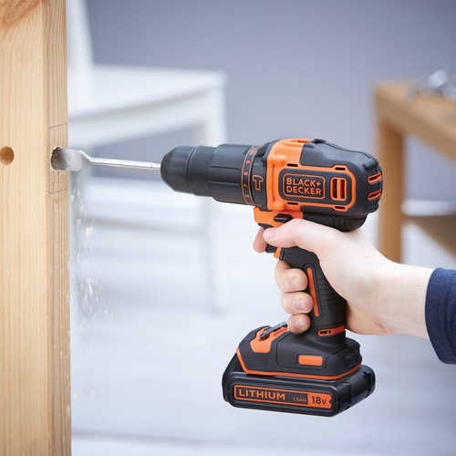 Black and Decker - Aku prklepov vtaka 18V  - BDCHD18KB