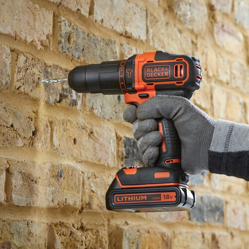Black and Decker - Aku prklepov vtaka 18V  - BDCHD18KB