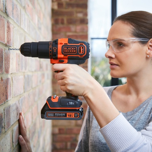 Black and Decker - Aku prklepov vtaka 18V  - BDCHD18KB