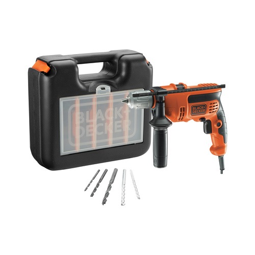 Black and Decker - Prklepov nrazov vtaka 710 W s 5 kusmi prsluenstva a kufrom - CD714CRESKA