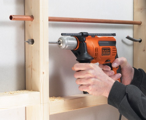 Black and Decker - Prklepov nrazov vtaka 710 W s 5 kusmi prsluenstva a kufrom - CD714CRESKA