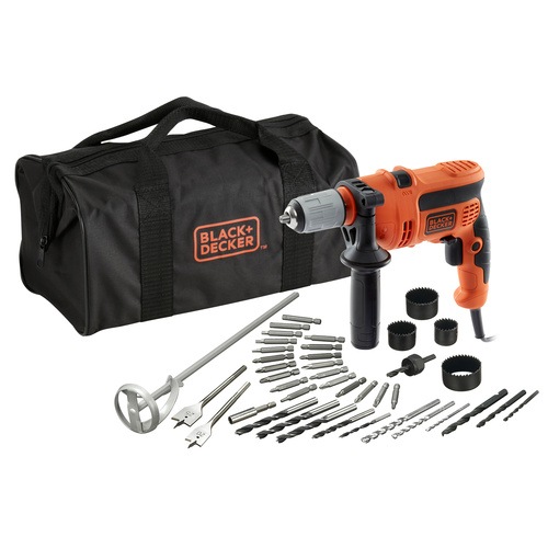Black and Decker - Prklepov nrazov vtaka 710 W so 40 kusmi prsluenstva a lonou braou - CD714CREW2