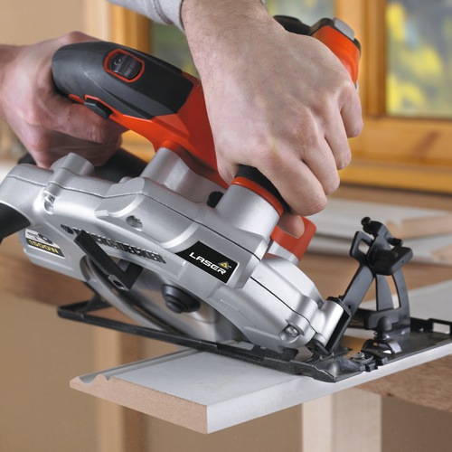 Black and Decker - Kotov pla 1 500 W s laserom - KS1500LK