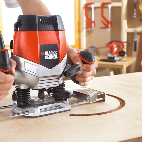 Black and Decker - Frzka 1 200 W 14  5 kusov prsluenstva - KW900E