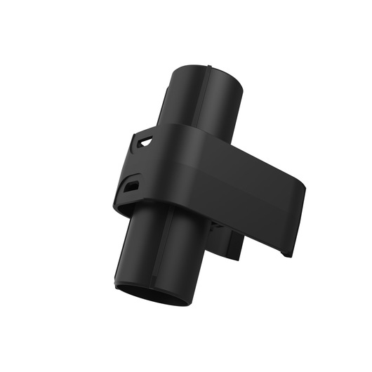 On-pole accessory holder included with the BLACK+DECKER SUMMITSERIES select cordless stick vacuum.